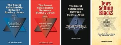 The Secret Relationship Between Blacks and Jews, Vols. 1-3, + Jews Selling Blacks
