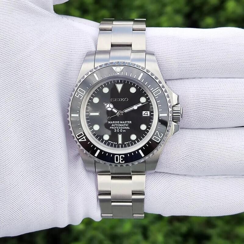 Seiko-lex Submariner Black