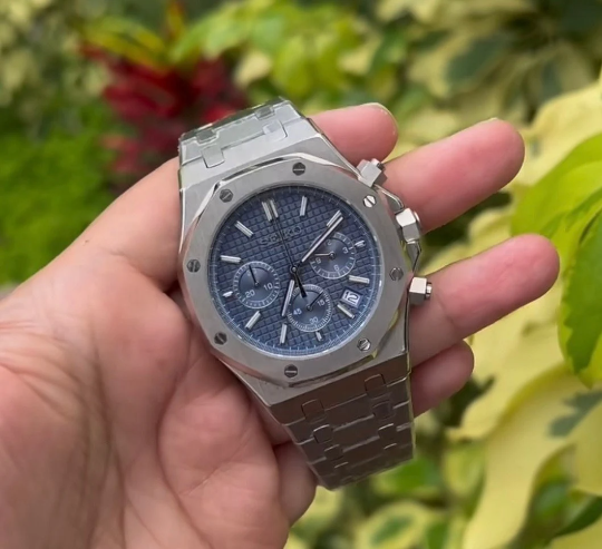 Seiko Royal Oak Chronograph Blue