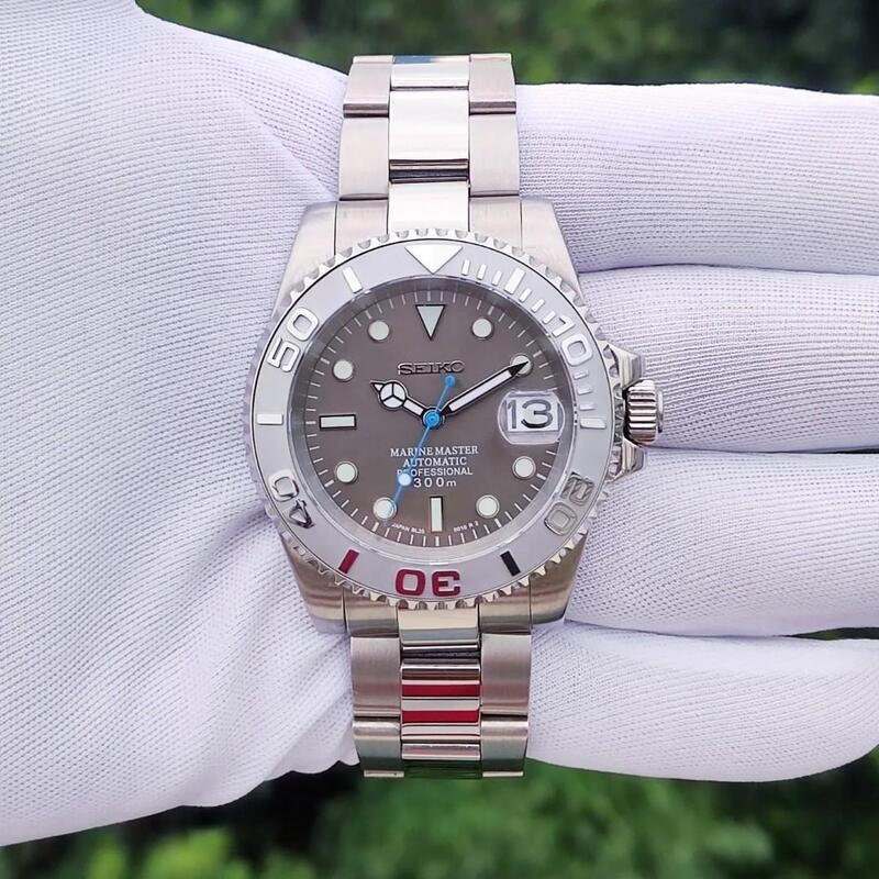 Seiko-lex Yatchmaster Rhodium Grey