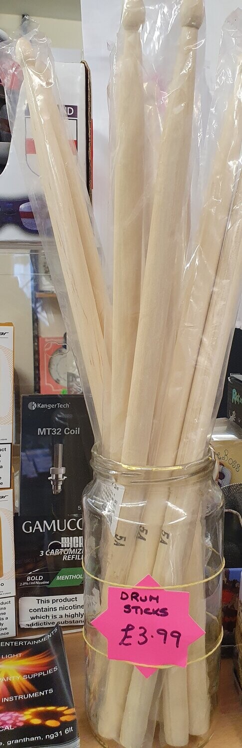 Maple Drum Sticks (Pair) 5A