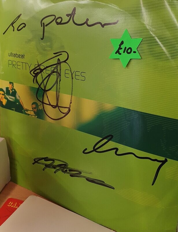 Signed Ultrabeat vinyl 12"