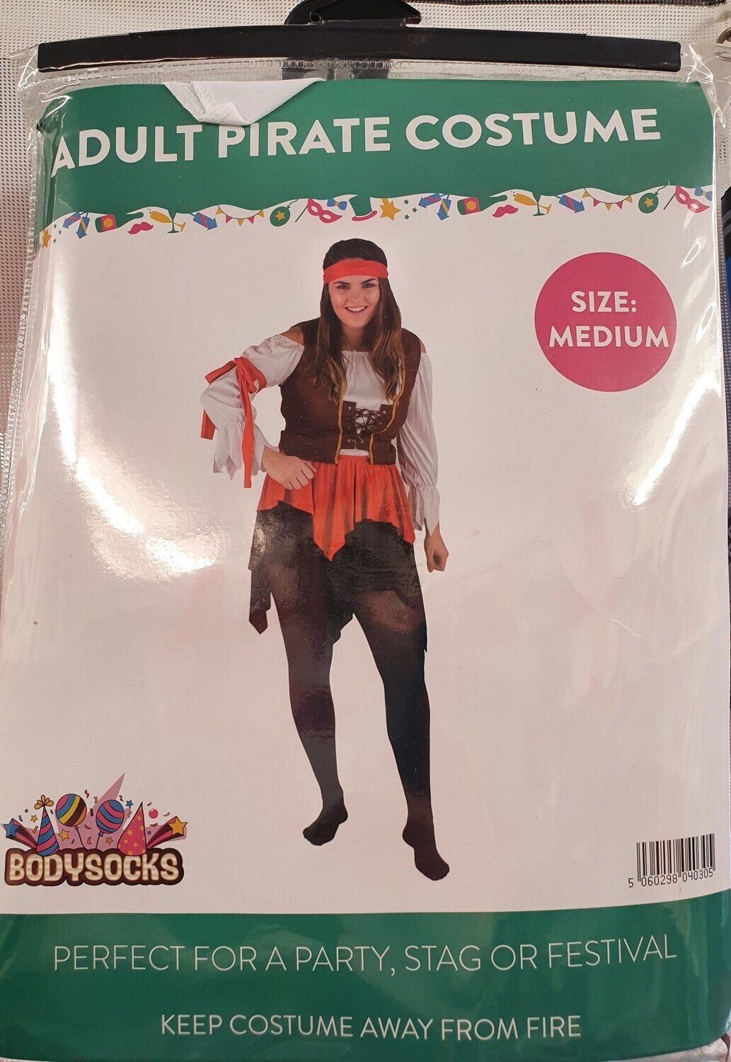Adult pirate costume