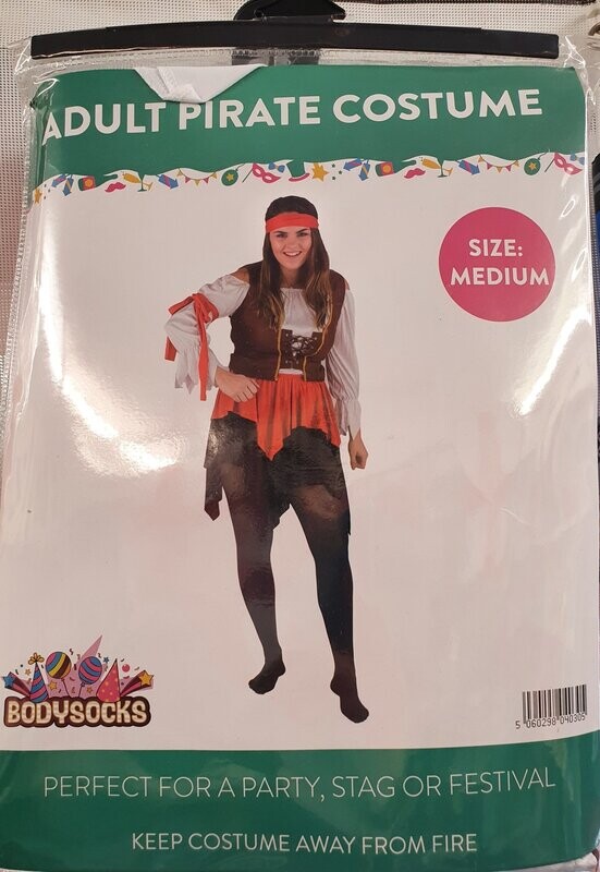 Adult pirate costume
