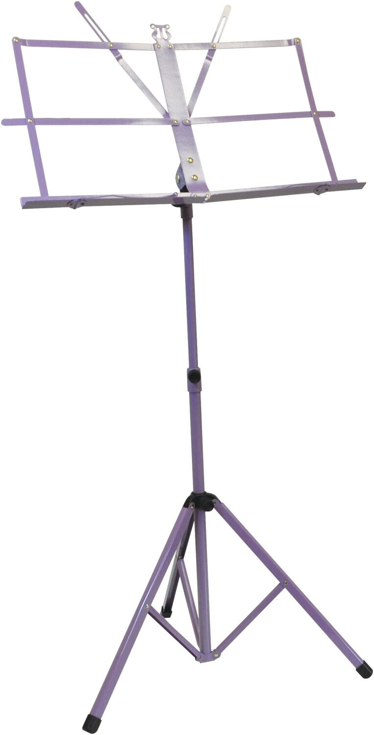 purple  music stand