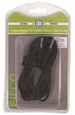 3.5MM STEREO PLUG TO PLUG LEAD