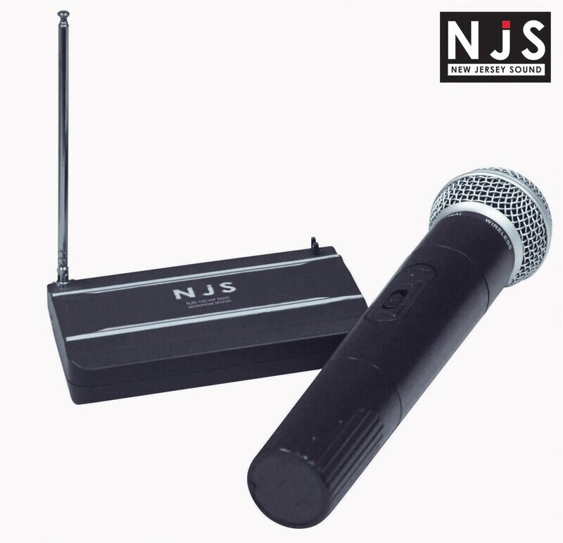NJS VHF Handheld Radio Microphone System 174.1mh