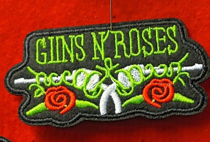 GUNS AND ROSES sew on patch