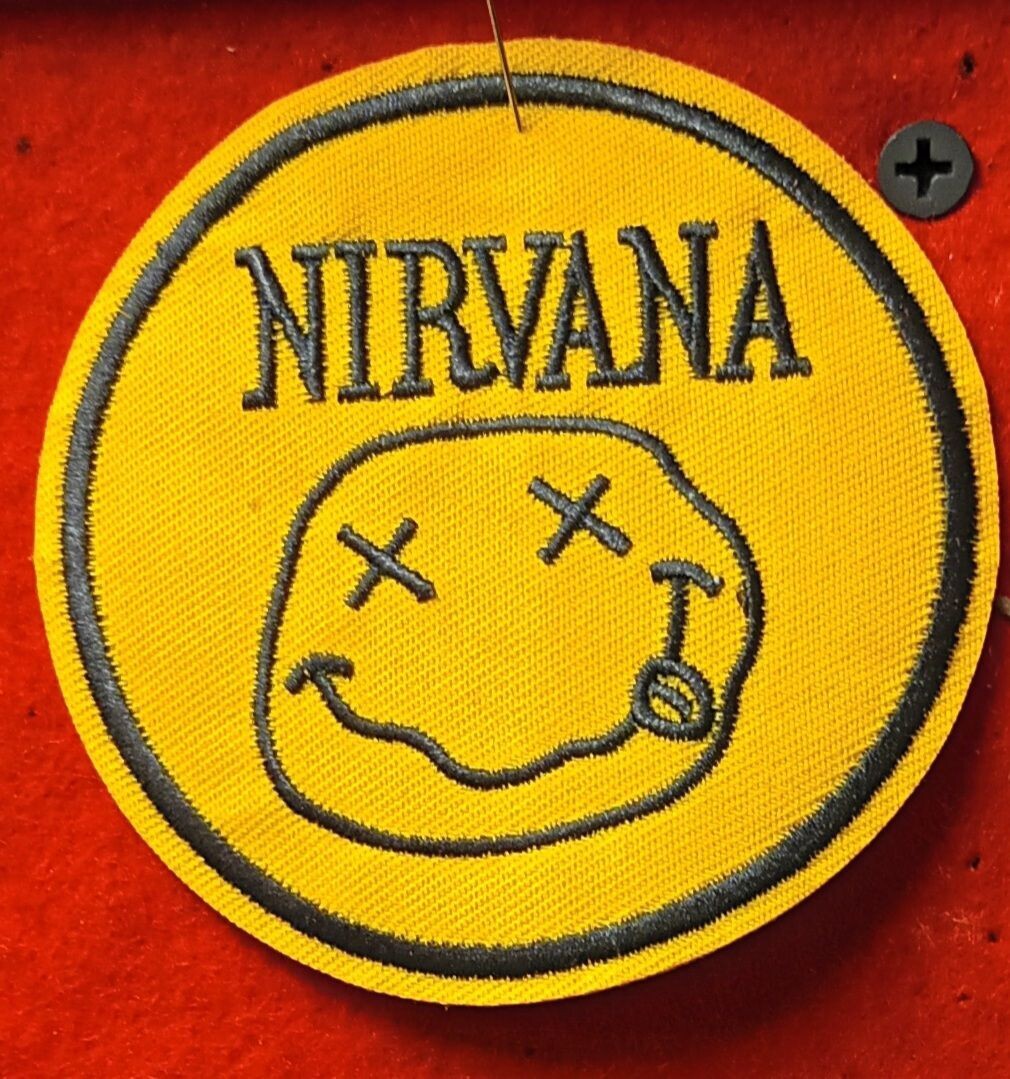 NIRVANA sew on patch