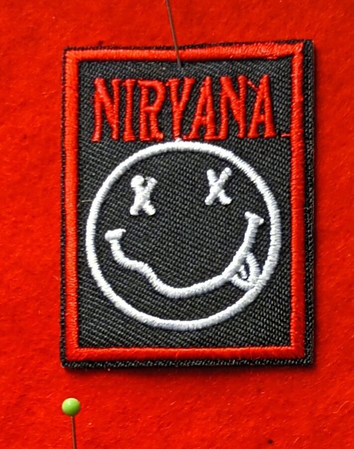 NIRVANA sew on patch