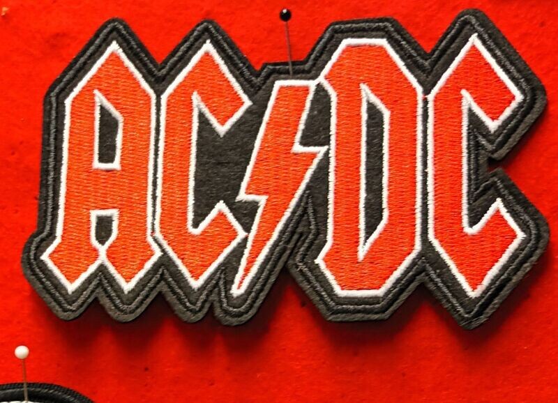 ACDC sew on patch