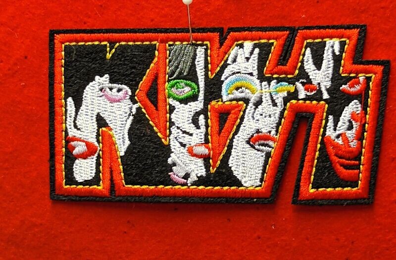 KISS sew on patch