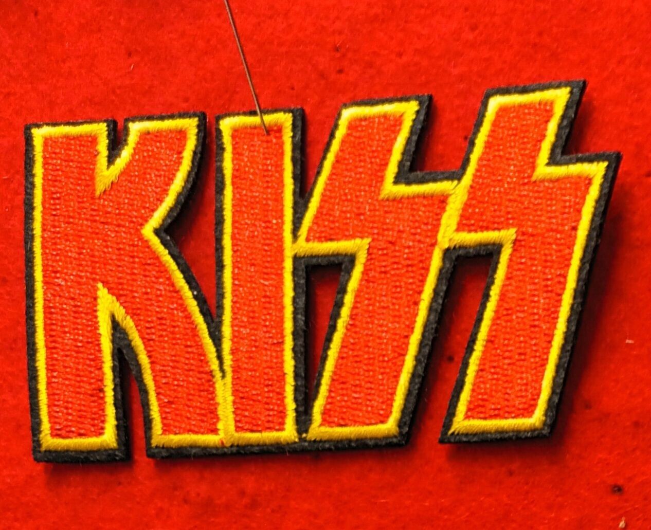 KISS sew on patch