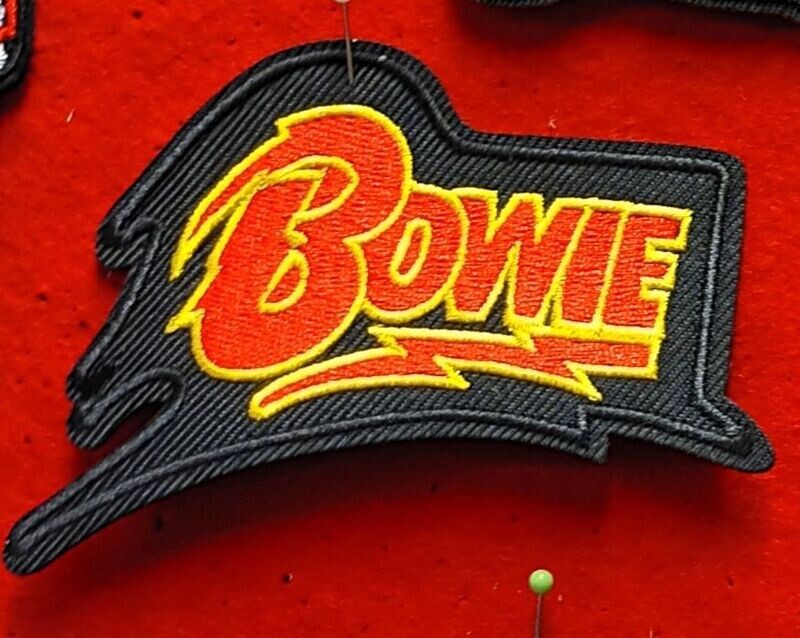 BOWIE sew on patch