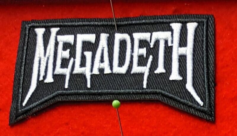 MEGADEATH sew on patch