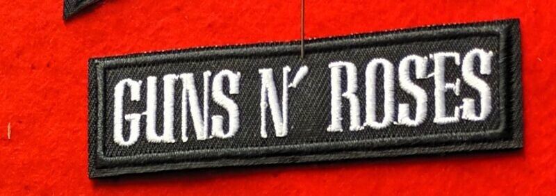guns and roses sew on patch