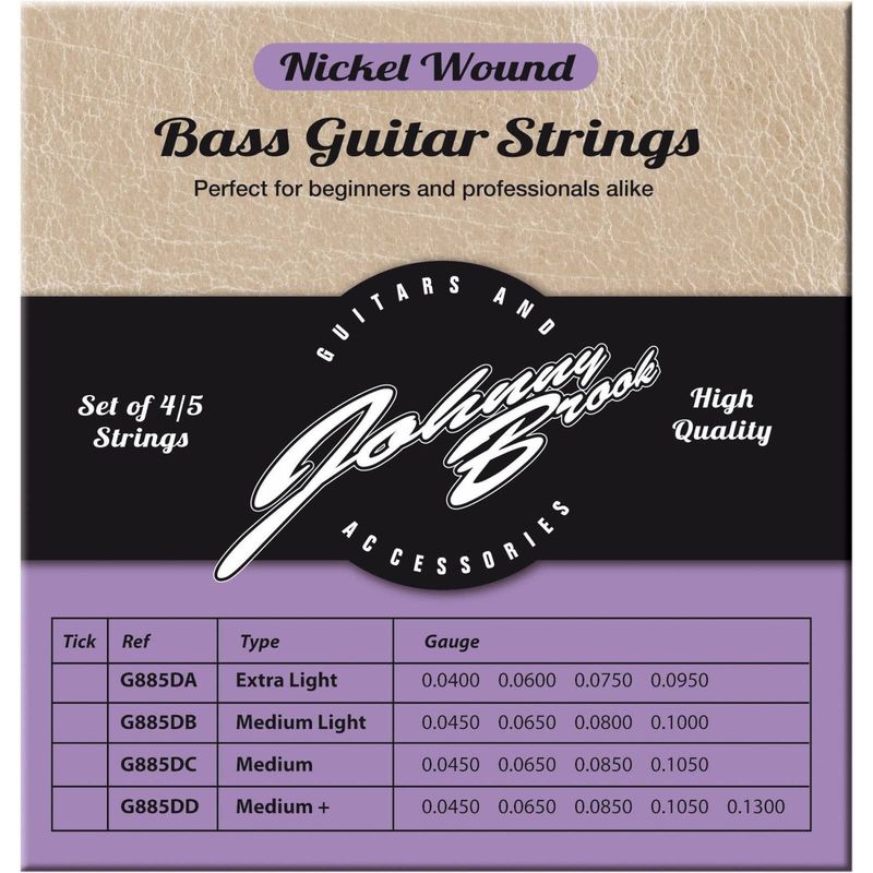 johnny brooks bass guitar strings