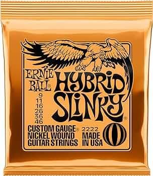 Ernie Ball 2222 Hybrid Slinky 9-46 Electric Guitar Strings