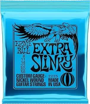 Ernie Ball 2225 Extra Slinky 8-38 Electric Guitar Strings