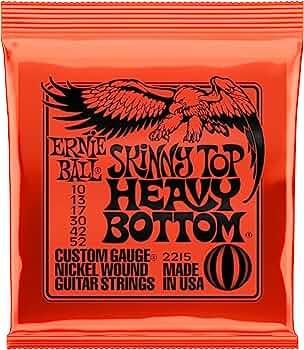 Ernie Ball 2215 Skinny Top Heavy Bottom Slinky 10-52 Electric Guitar Strings