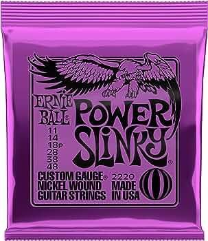 Ernie Ball 2220 Power Slinky 11-48 Electric Guitar Strings