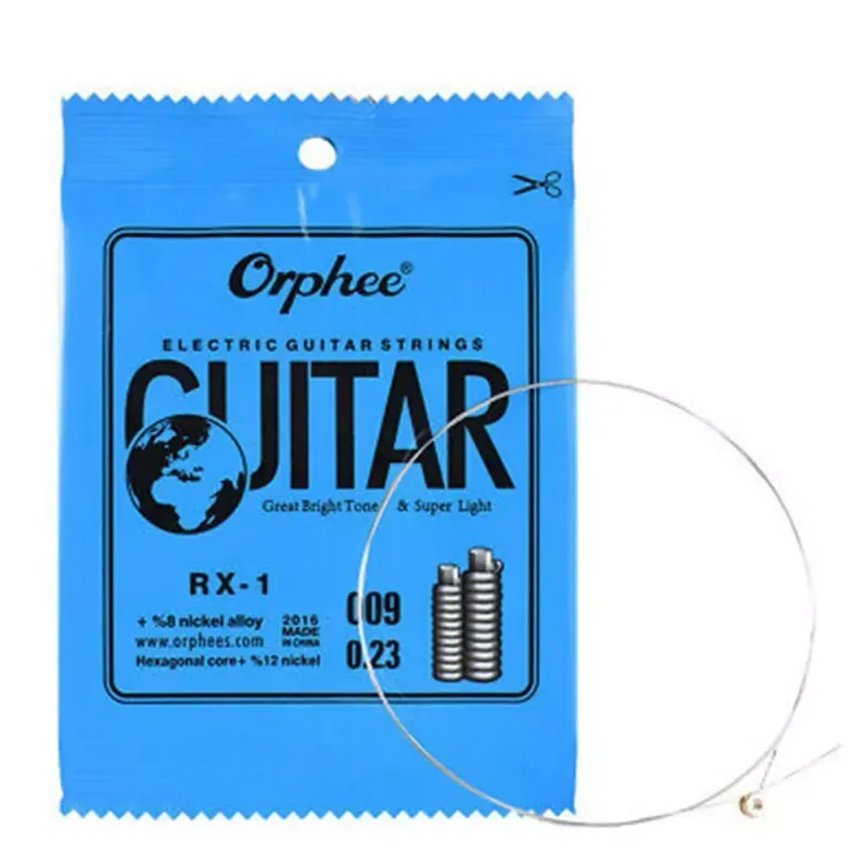 Orphee Fullsize Light Medium Electric Guitar Strings Captivating Harmonics