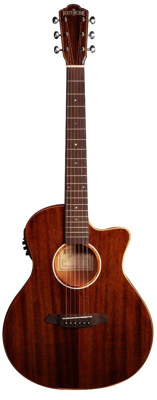 Rathbone No.1 - Mahogany Electro Cutaway - Inc. Gigbag