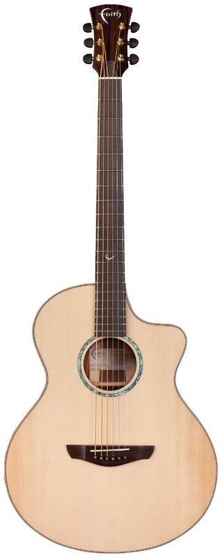 Faith HiGloss 3 Baritone Neptune Cut/Electro - 3-Piece Rosewood