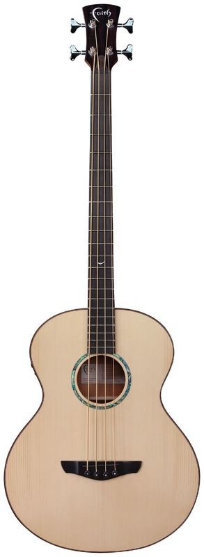 Faith Titan Natural Acoustic Bass Electro