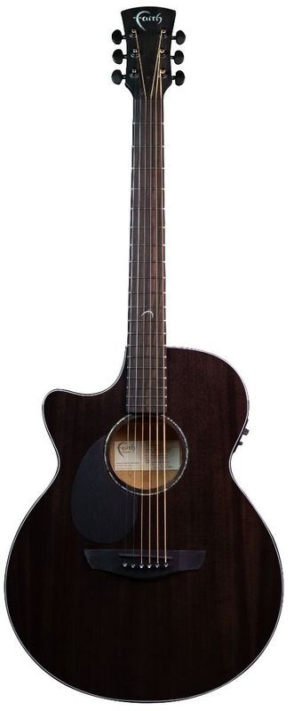 Faith Nexus Venus Cutaway Electro Thru-Black - Left Handed