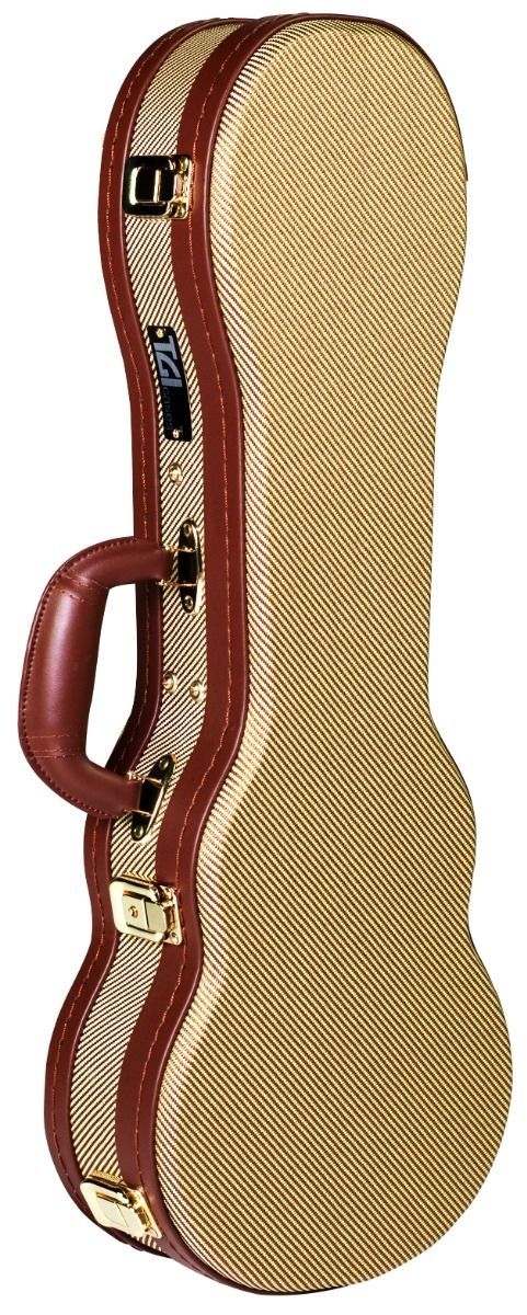 TGI Ukulele Tweed Wooden Case TGI Ukulele Tweed Wooden Case