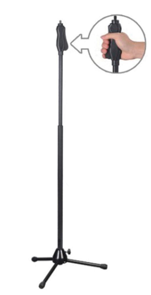 Microphone Stand with Tripod Legs and Quick Release