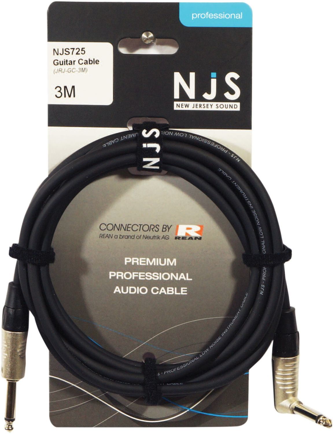 Mono Jack to Mono Jack Right Angle Guitar Cable Mono Jack to Mono Jack Right Angle Guitar Cable