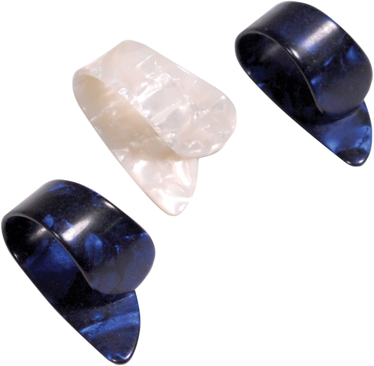 Set of 3 Celluloid Guitar Thumb Picks Set of 3 Celluloid Guitar Thumb Picks