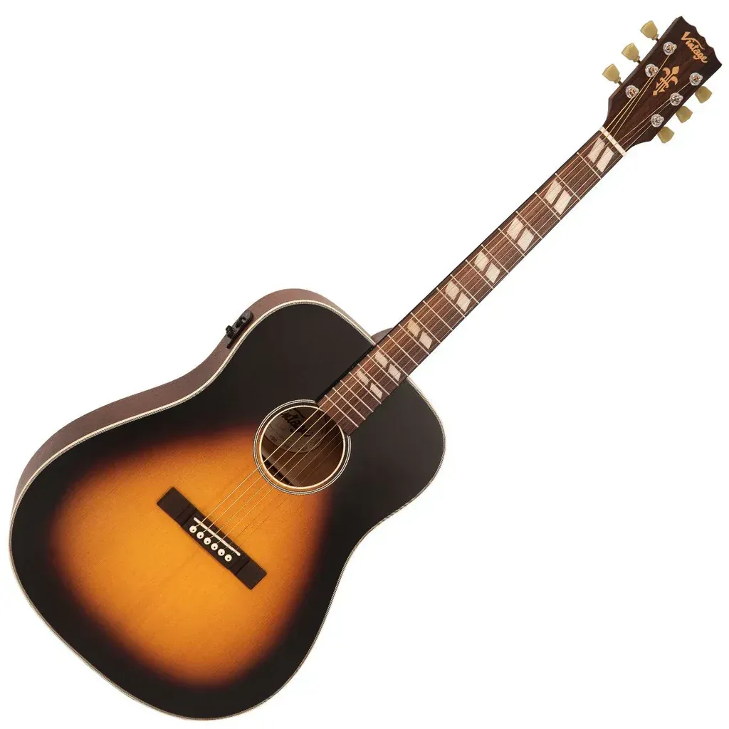Vintage Historic Series 'Dreadnought' Electro-Acoustic Guitar Vintage Historic Series 'Dreadnought' Electro-Acoustic Guitar