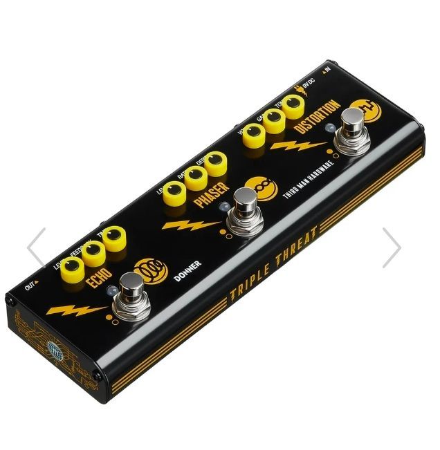 Donner Triple Threat Guitar Effects Pedal