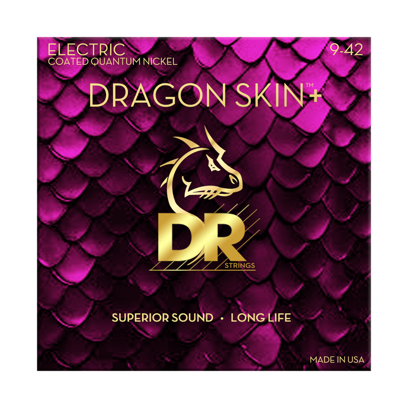 DR Strings Dragon Skin+ Quantum Nickel Electric Guitar