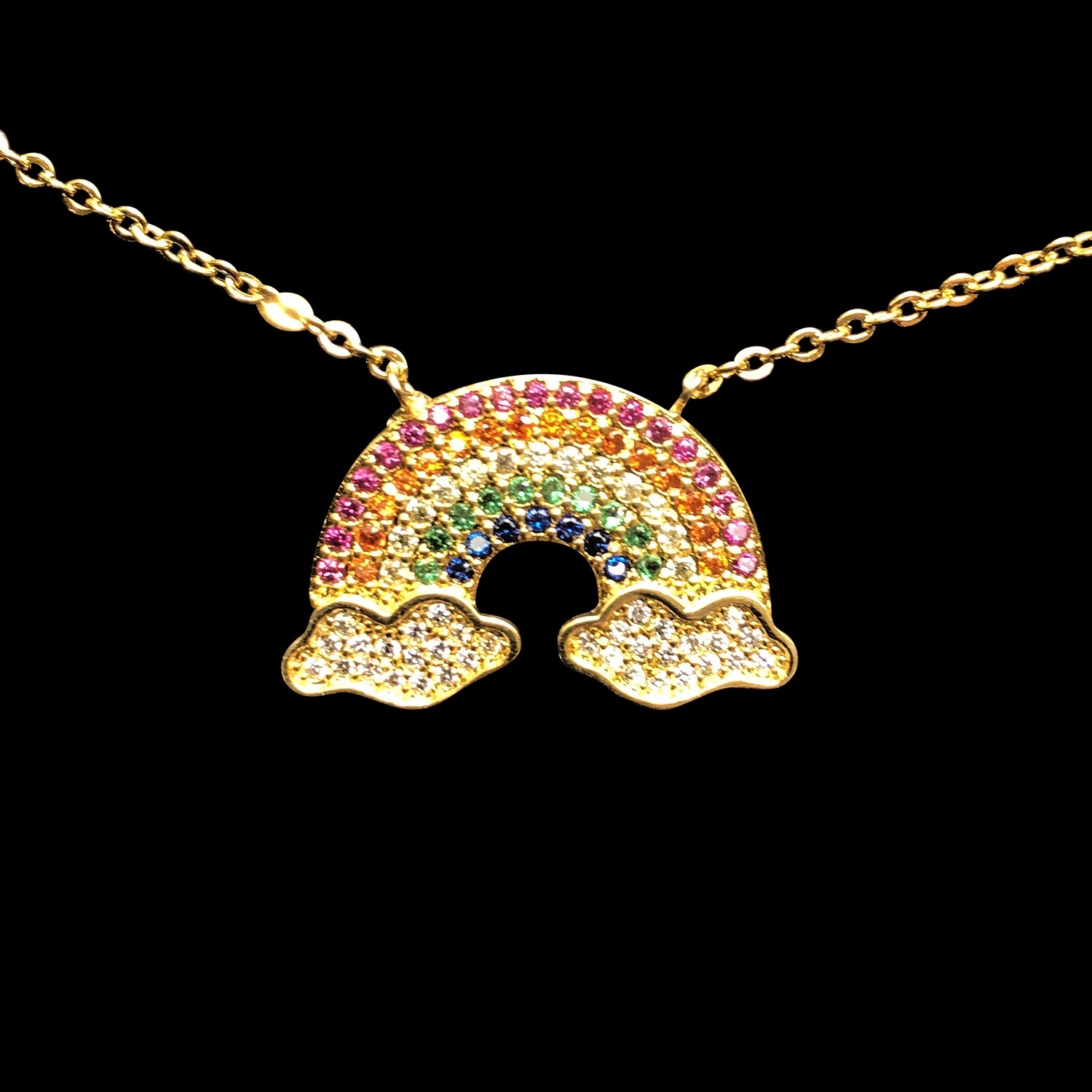 Collar arcoíris