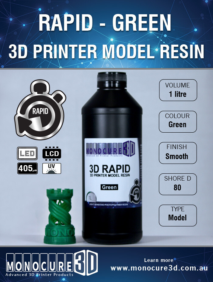 Monocure3D - Rapid Resin (1000mL)