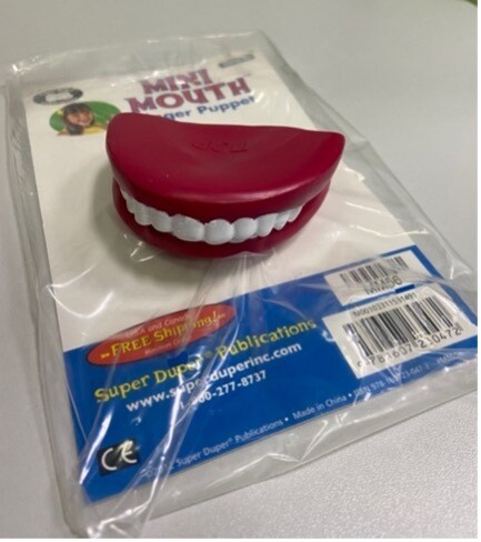 Super Duper Mini Mouth Finger Puppet