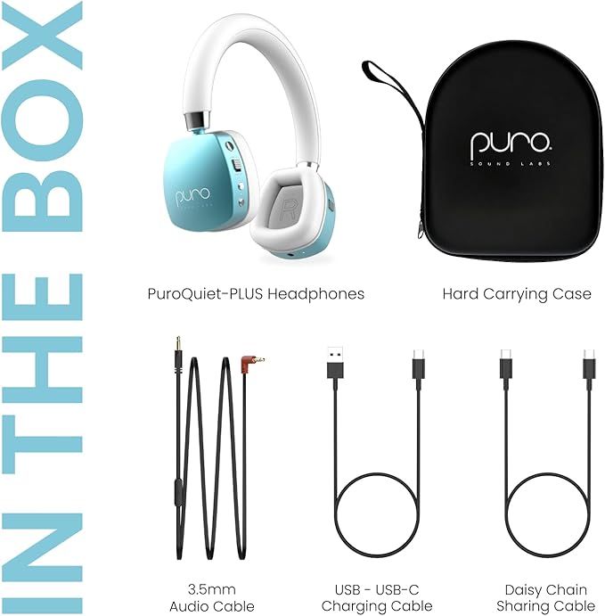 On-Ear Active Noise Cancelling Bluetooth Headphones