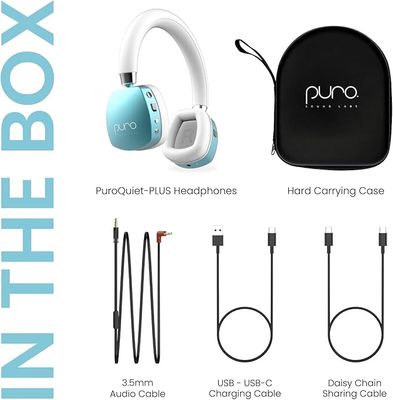 On-Ear Active Noise Cancelling Bluetooth Headphones