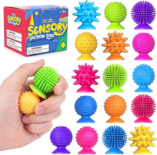 Textured Suction Toys（16Pcs）