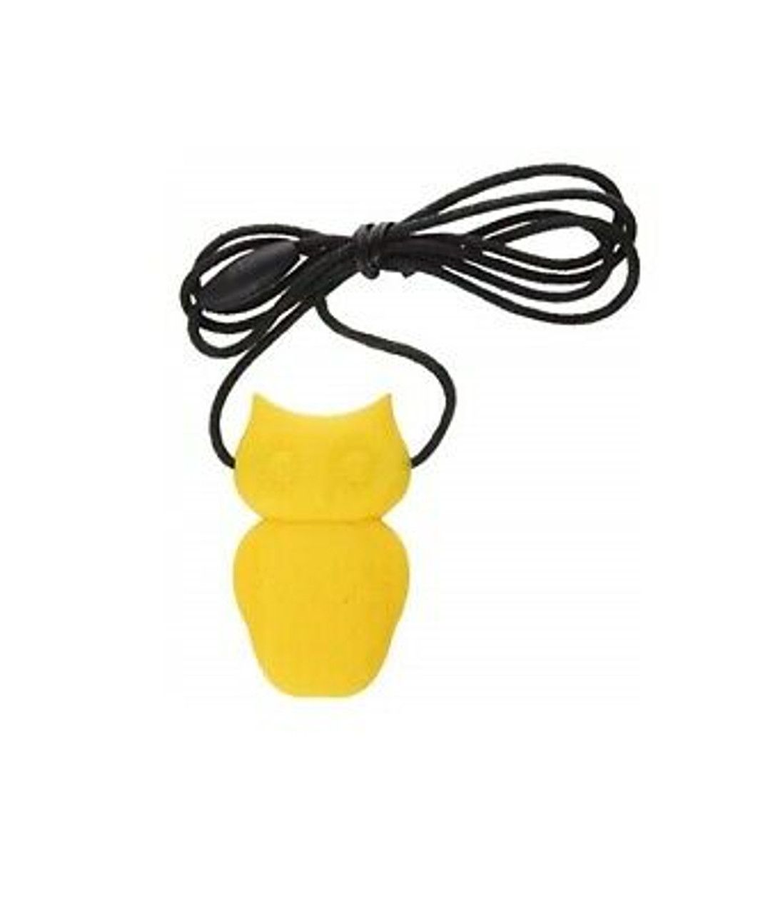 JellyStone Designs - Owl Pendant, Colour: Yellow