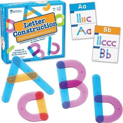 Learning Resources - Letter Construction Activity Set