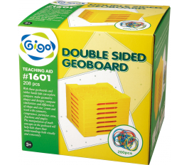Gigo - 5x5 Double Sided Geoboard Set 5x5雙面幾何釘板套裝