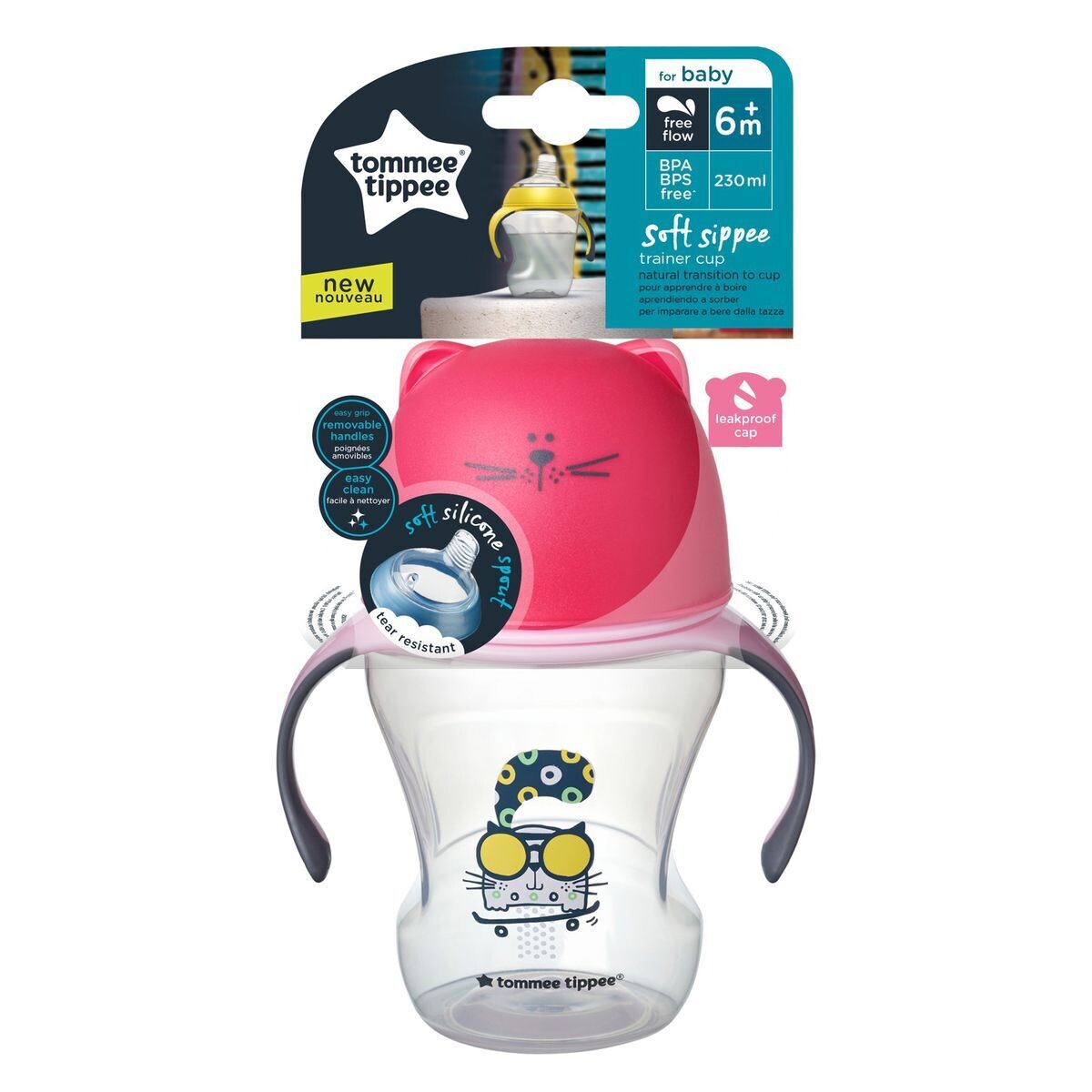Tommee Tippee Soft Sippee Trainer Cup (6m +)