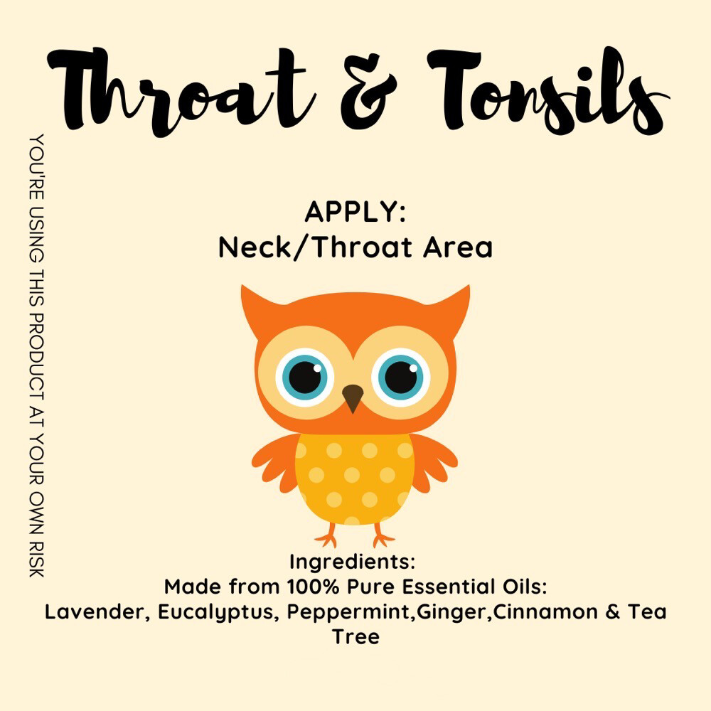Sore Throat &amp; Tonsils Support Roller