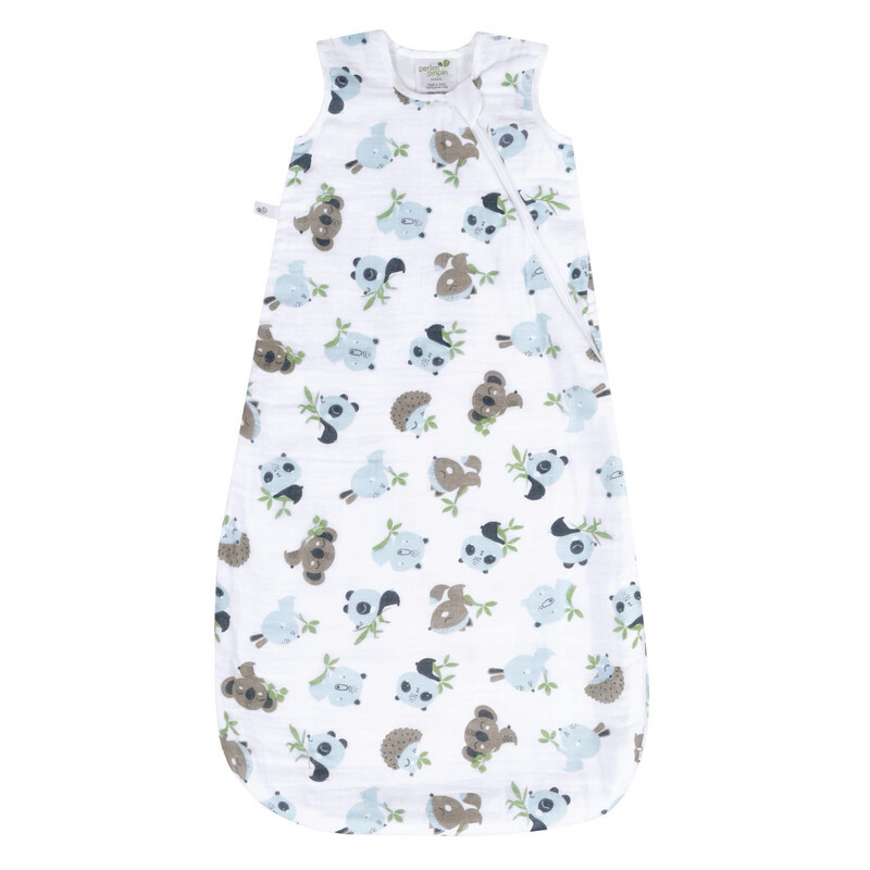 Perlim PinPin Muslin Sleeping Bag - Panda (18-36 months)