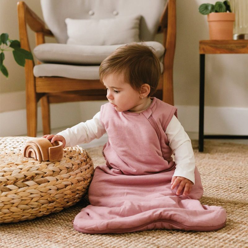 Perlim PinPin Bamboo Sleeping Bag - Pink (6-18 months)